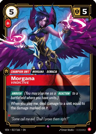 Morgana – Vindictive (017) Foil - Vendetta