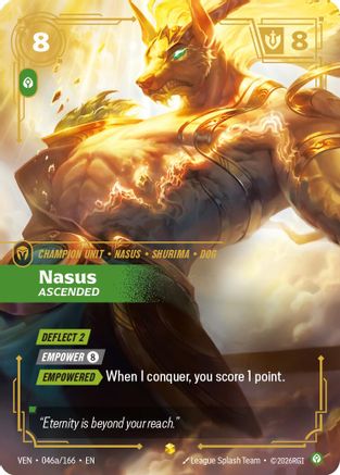 Nasus – Ascended (Alternate Art) (046a) Foil - Vendetta
