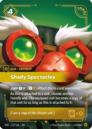 Shady Spectacles (137) Foil - Vendetta