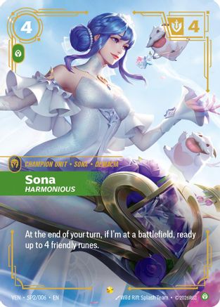 Sona – Harmonious (SP2) Foil - Vendetta