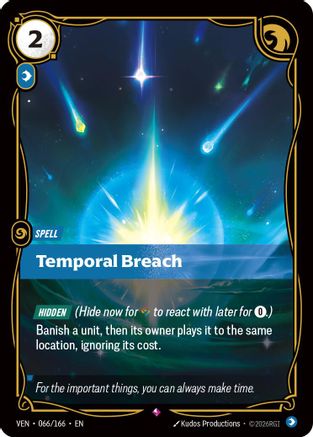 Temporal Breach (066) Foil - Vendetta