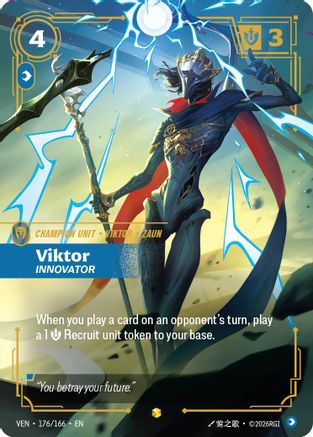 Viktor – Innovator (Overnumbered) (176) Foil - Vendetta