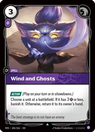 Wind and Ghosts (106) Foil - Vendetta