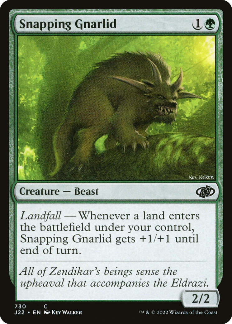 Snapping Gnarlid (730) - Jumpstart 2022