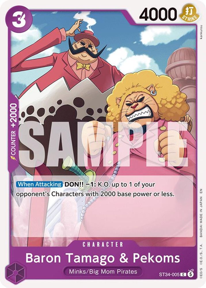 Baron Tamago & Pekoms (ST34-005)