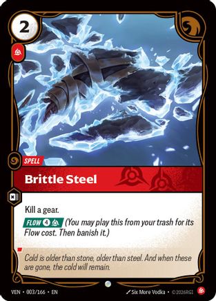 Brittle Steel (003) - Vendetta