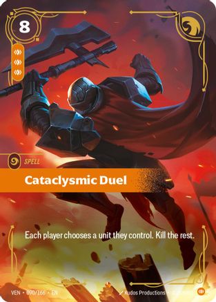Cataclysmic Duel (090) Foil - Vendetta