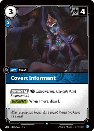 Covert Informant (057) - Vendetta