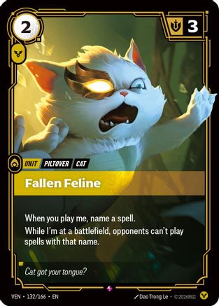 Fallen Feline (132) Foil - Vendetta