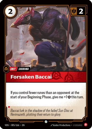 Forsaken Baccai (005) - Vendetta