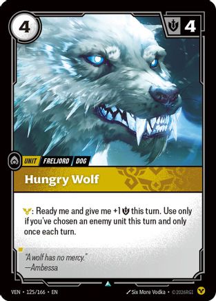 Hungry Wolf (125) - Vendetta