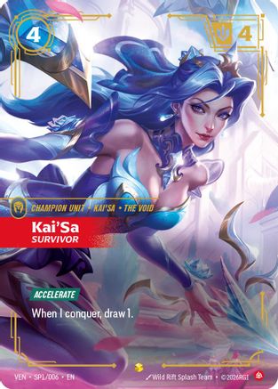 Kai'Sa – Survivor (SP1) Foil - Vendetta