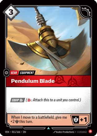 Pendulum Blade (011) - Vendetta