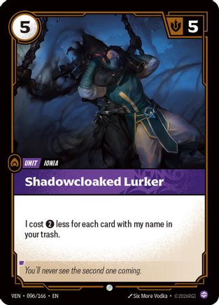 Shadowblade Lurker (096) Foil - Vendetta