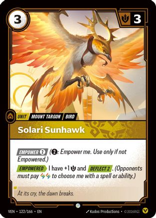 Solari Sunhawk (122) - Vendetta