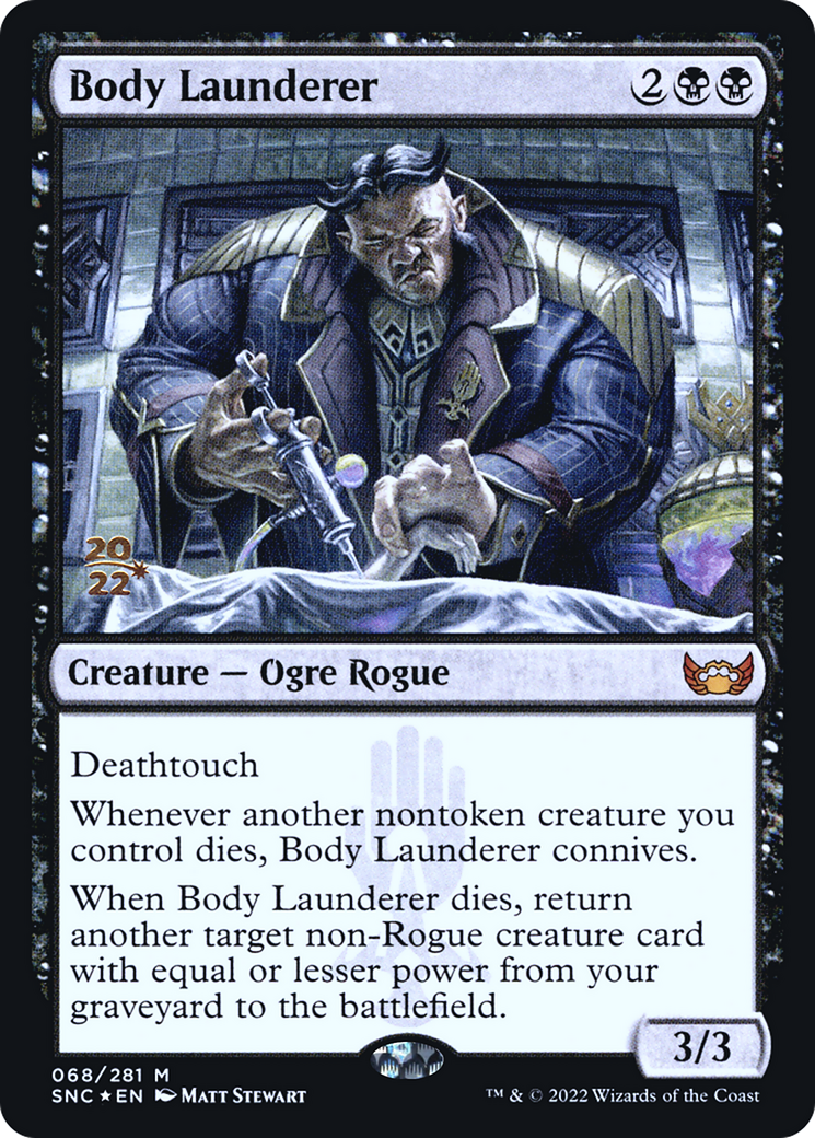 Body Launderer [Streets of New Capenna Prerelease Promos] | Silver Goblin