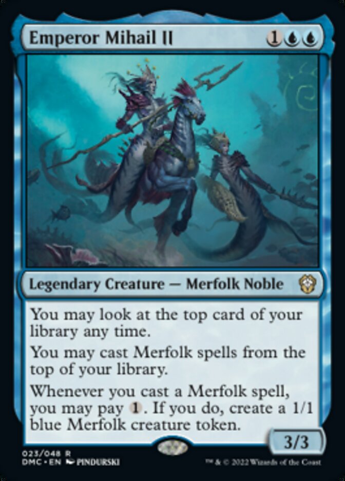 Emperor Mihail II [Dominaria United Commander] | Silver Goblin