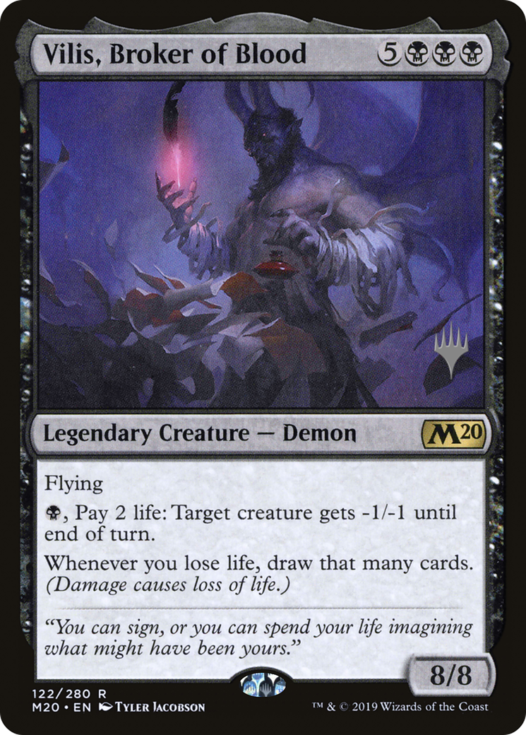 Vilis, Broker of Blood (122) - Core Set 2020 Promos