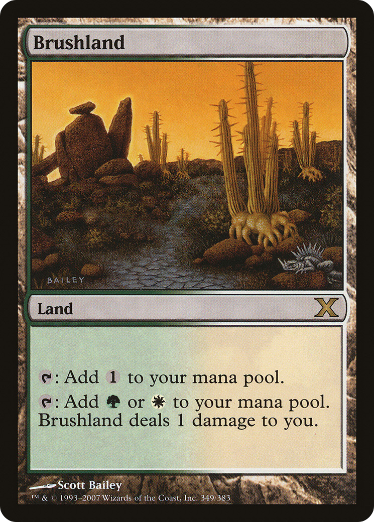 Brushland (349) - Tenth Edition