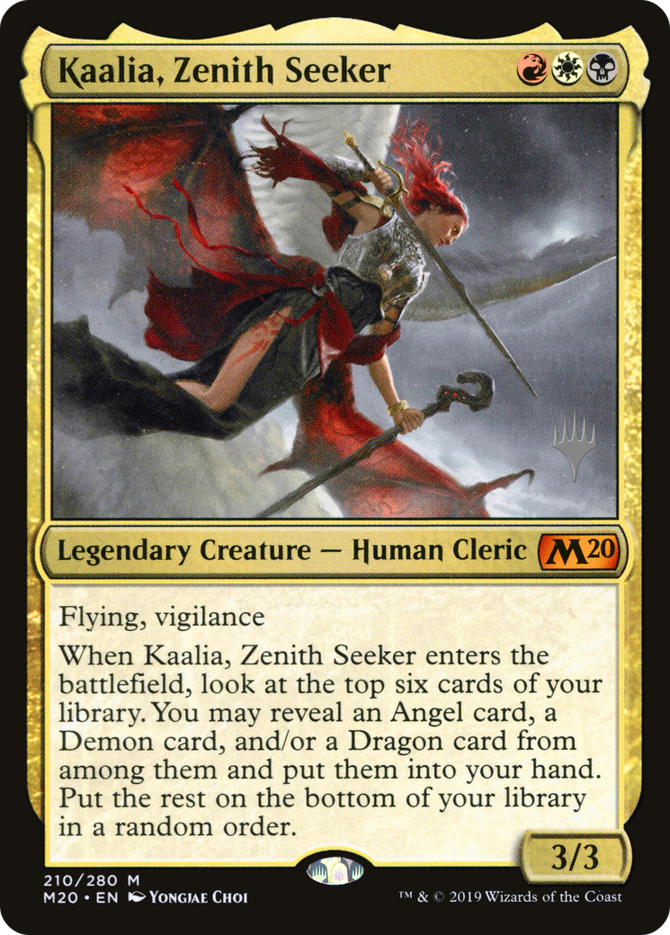 Kaalia, Zenith Seeker (210) - Core Set 2020 Promos