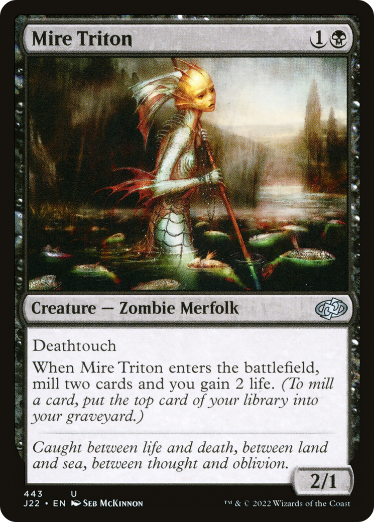 Mire Triton [Jumpstart 2022] | Silver Goblin