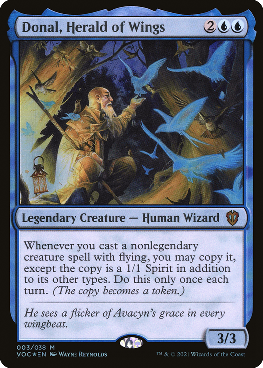 Donal, Herald of Wings (003) - Crimson Vow Commander