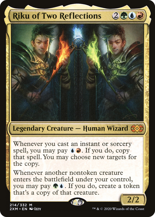 Riku of Two Reflections [Double Masters] Foil