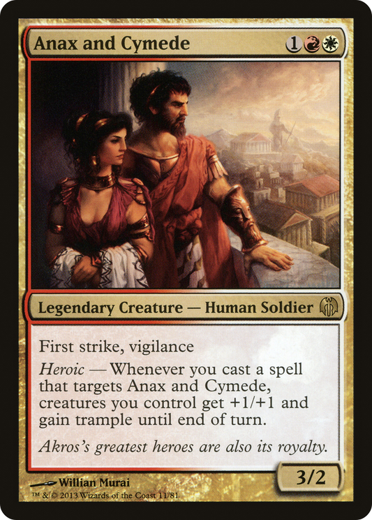 Anax and Cymede (011) - Duel Decks: Heroes vs. Monsters