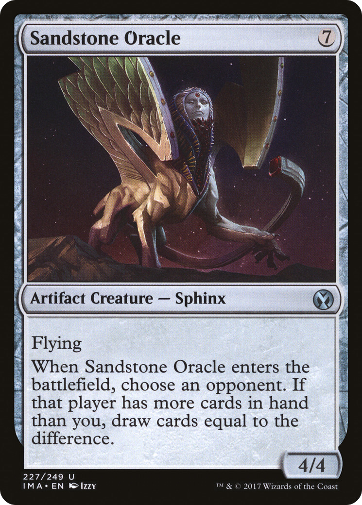Sandstone Oracle (227) Foil - Iconic Masters