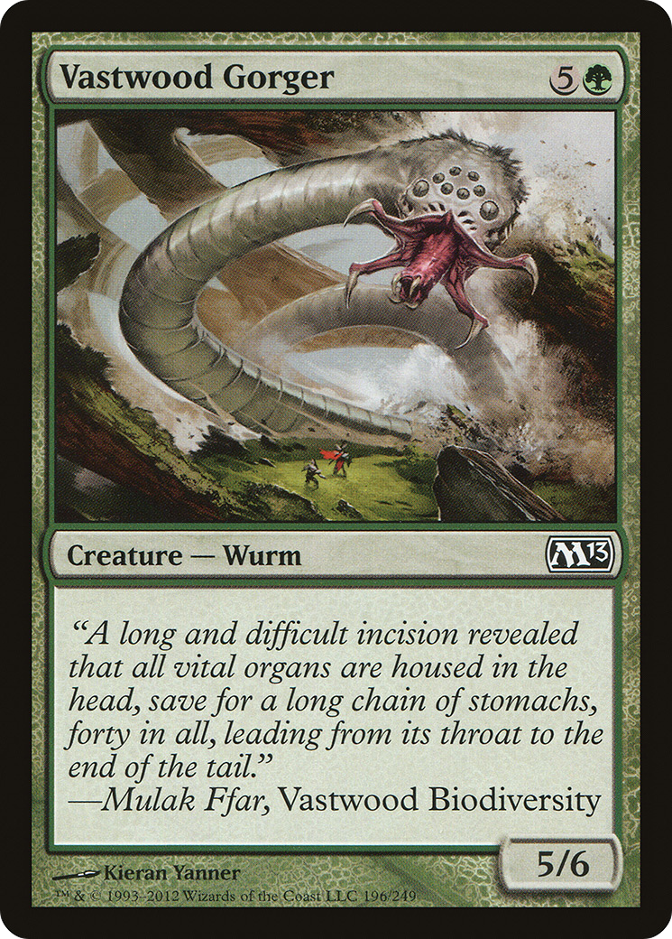 Vastwood Gorger (196) - Magic 2013