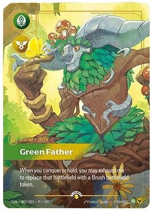 Ivern – Green Father (002) Foil - Secret Garden