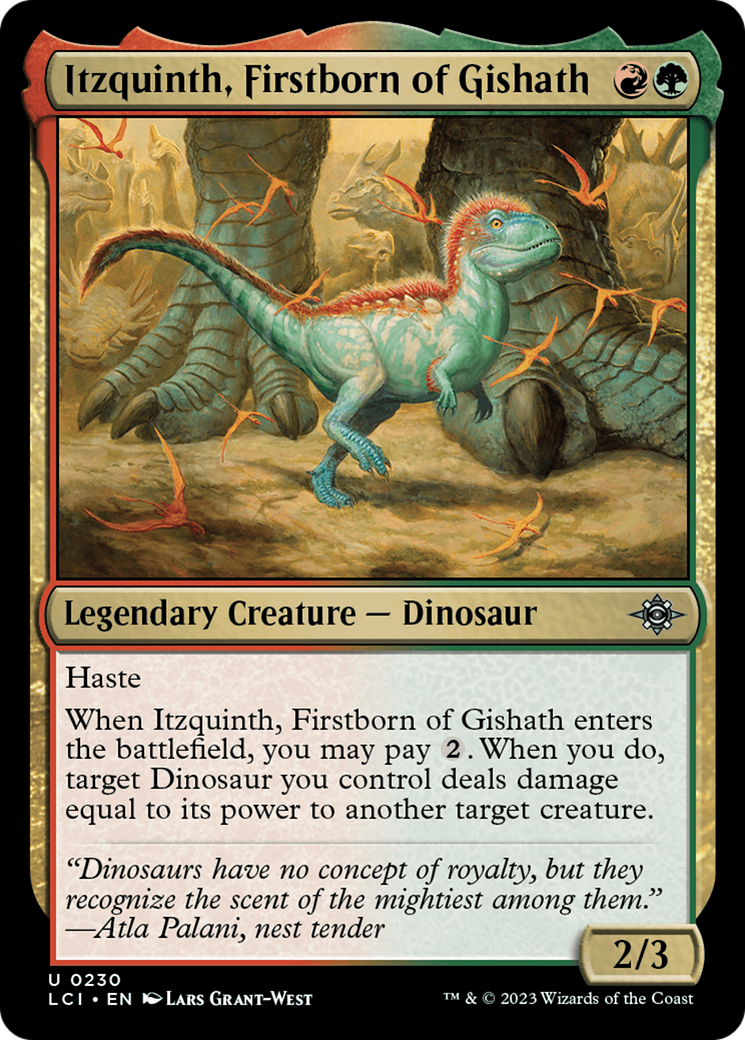 Itzquinth, Firstborn of Gishath (230) - The Lost Caverns of Ixalan