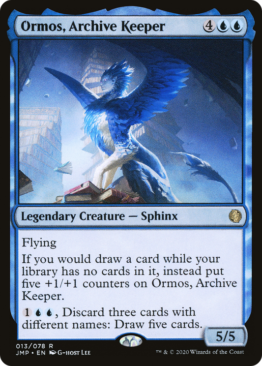 Ormos, Archive Keeper (013) - Jumpstart