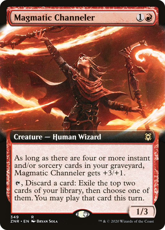 Magmatic Channeler (Extended Art) (349) - Zendikar Rising