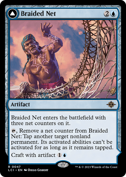 Braided Net (047) Foil - The Lost Caverns of Ixalan