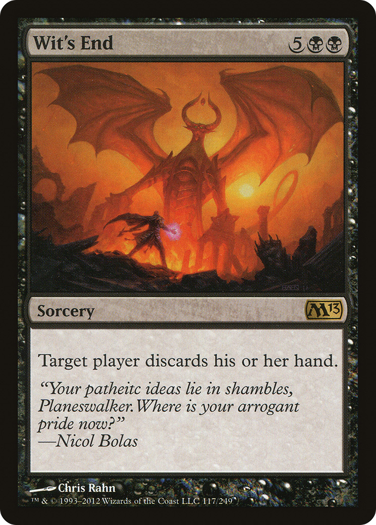 Wit's End (117) Foil - Magic 2013