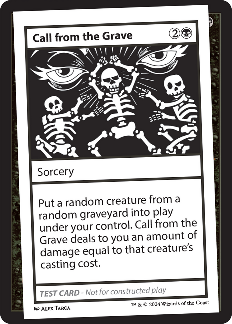 Call from the Grave [Mystery Booster 2 Playtest Cards] | Silver Goblin