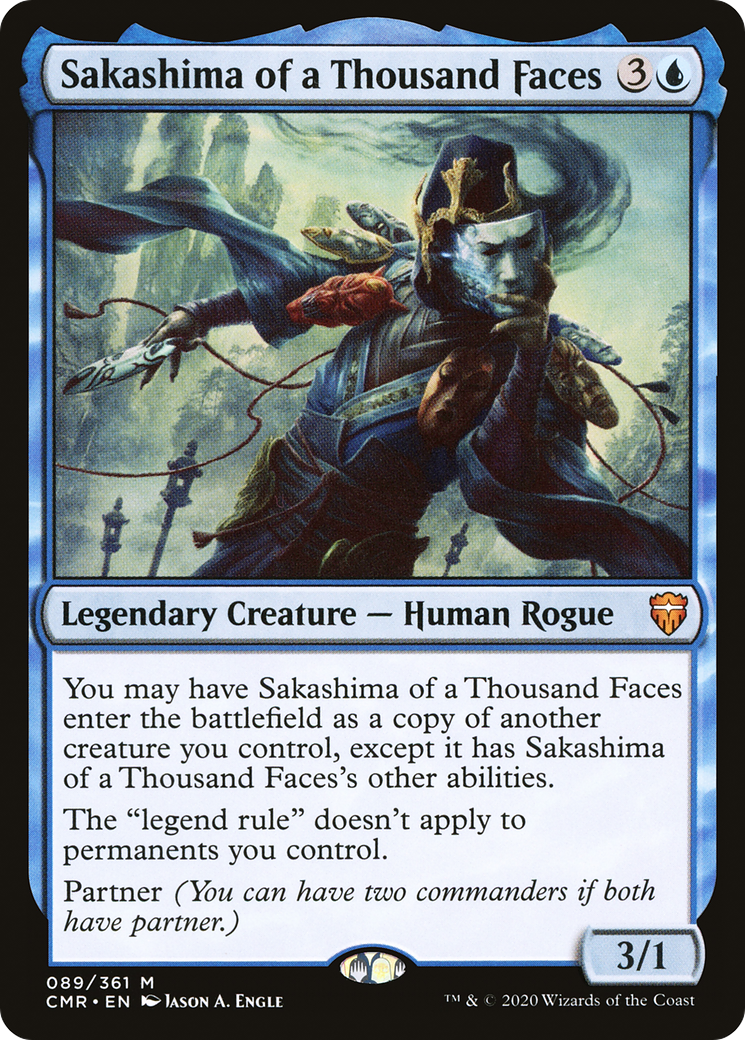 Sakashima of a Thousand Faces (089) Foil - Commander Legends
