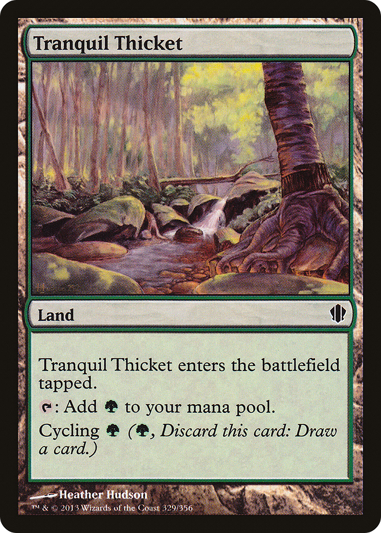 Tranquil Thicket (329) - Commander 2013