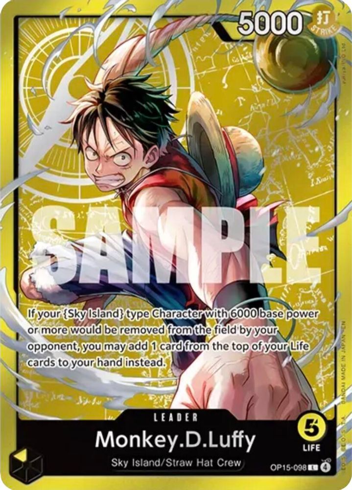 Monkey.D.Luffy (Luffy Deck) (OP15-098) Foil