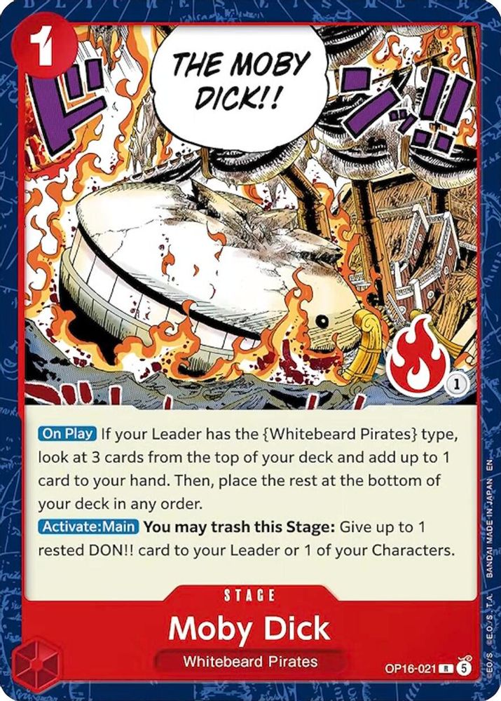 Moby Dick (Ace Deck) (OP16-021)