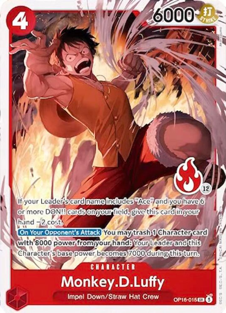 Monkey.D.Luffy (Ace Deck) (OP16-015)