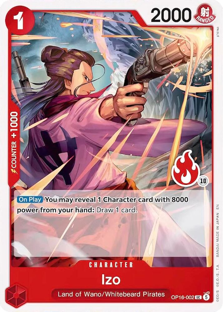Izo (Ace Deck) (OP16-002)