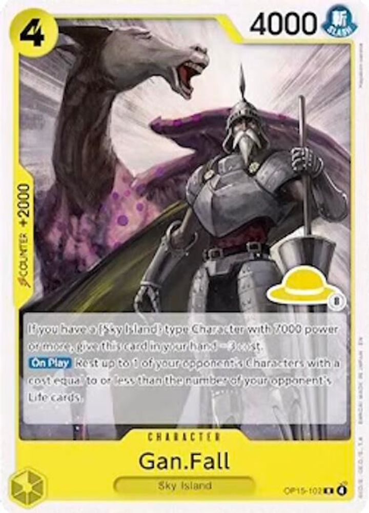 Gan.Fall (Luffy Deck) (OP15-102)