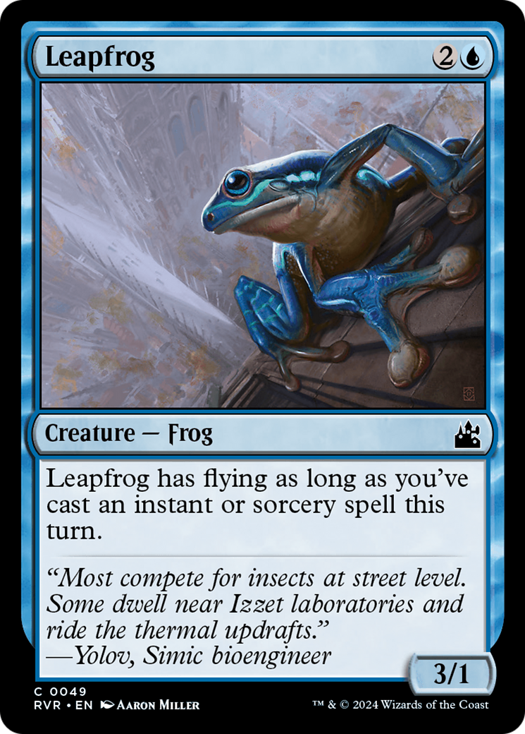 Leapfrog [Ravnica Remastered] | Silver Goblin