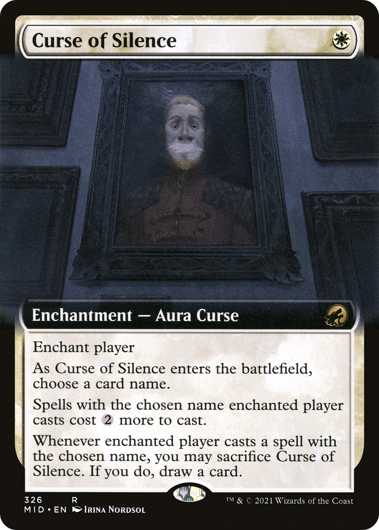 Curse of Silence (Extended Art) (326) - Innistrad: Midnight Hunt