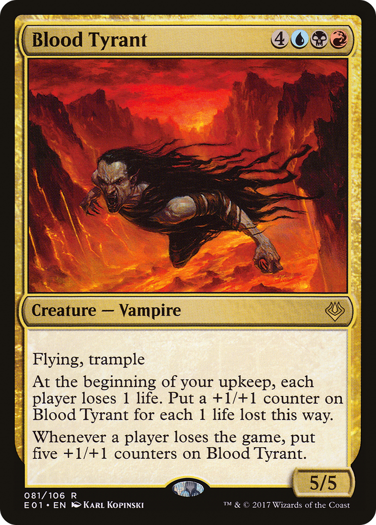 Blood Tyrant (081) - Archenemy: Nicol Bolas