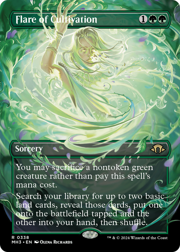 Flare of Cultivation (Borderless) (338) - Modern Horizons 3