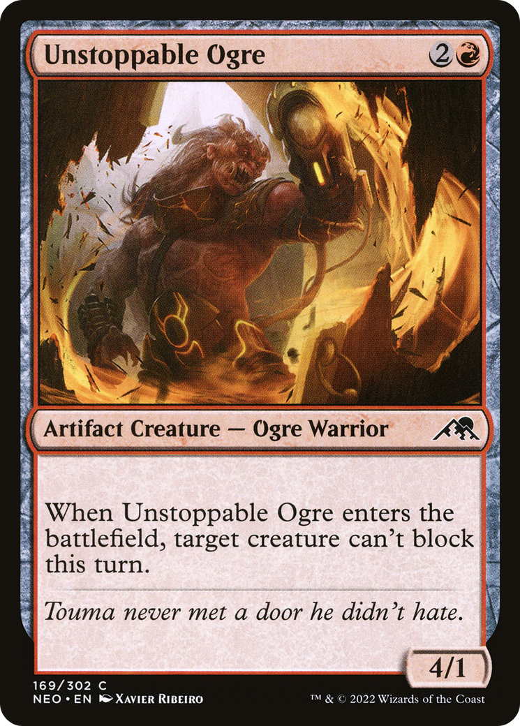 Unstoppable Ogre (169) - Kamigawa: Neon Dynasty