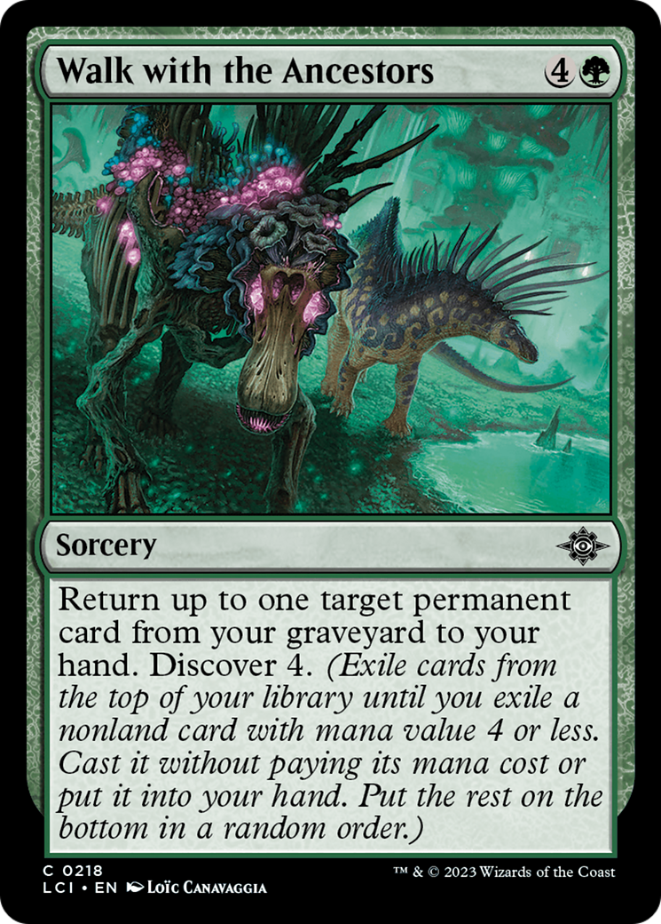 Walk with the Ancestors (218) Foil - The Lost Caverns of Ixalan